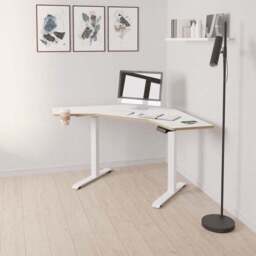 Gino Corner Height Adjustable Desk - thumbnail 3