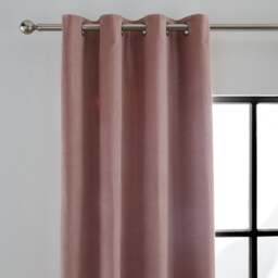 Peyton Velvet Eyelet Curtains - thumbnail 1