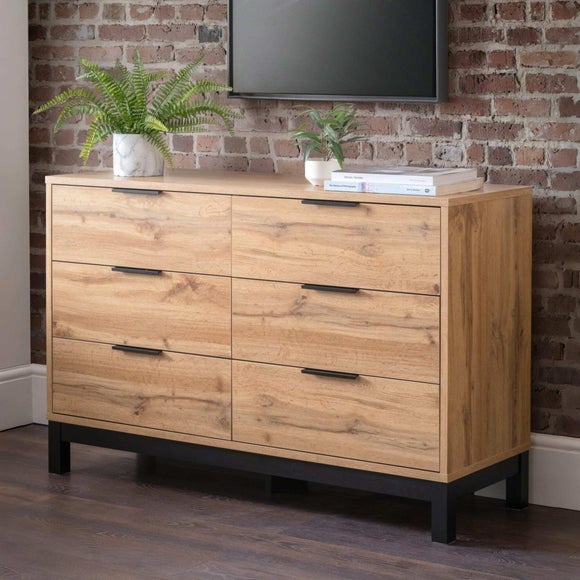 Bali Wide 6 Drawer Chest - image 1