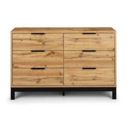 Bali Wide 6 Drawer Chest - thumbnail 5