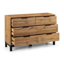 Bali Wide 6 Drawer Chest - thumbnail 4