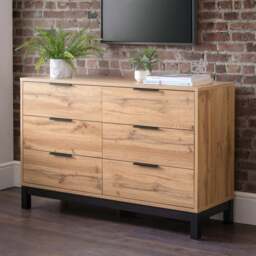 Bali Wide 6 Drawer Chest - thumbnail 1