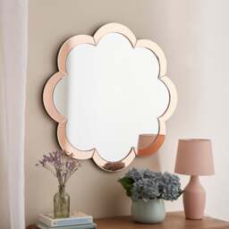 Martha Flower Shaped Wall Mirror - thumbnail 1