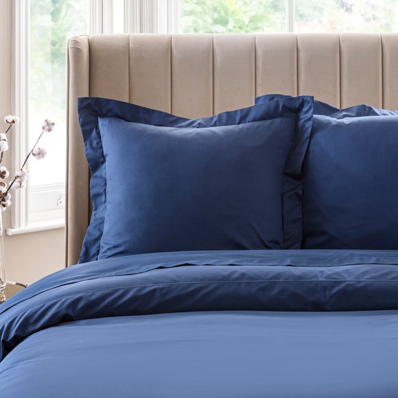 Dorma Smooth & Soft 300 Thread Count 100% Cotton Sateen Continental Pillowcase - image 1