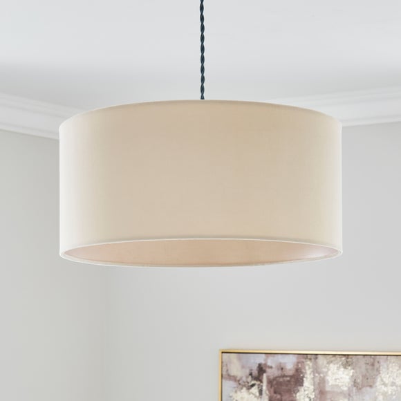 Nesa Shallow Velvet Lamp Shade - image 1