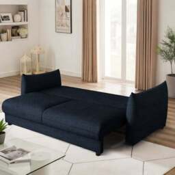 Bronte Fabric 2 Seater Sofa Bed - thumbnail 2