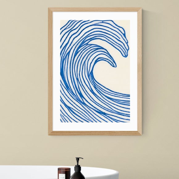 East End Prints Wavy Lines Print - image 1