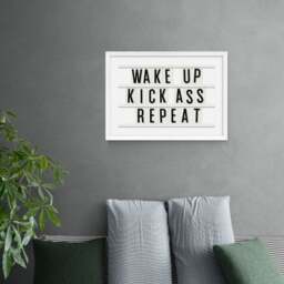 East End Prints Kick Ass Repeat Print