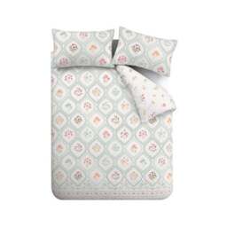 Catherine Lansfield Cameo Floral Polycotton Duvet Cover & Pillowcase Set - thumbnail 5