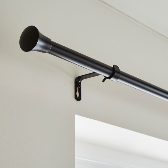 Trumpet Extendable Metal Curtain Pole - image 1