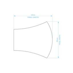 Trumpet Extendable Metal Curtain Pole - thumbnail 4