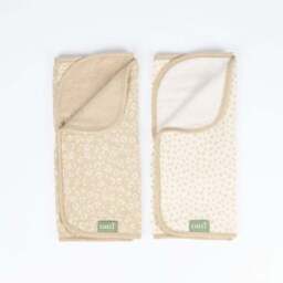 Tutti Bambini Love Cats Cushi Set of 2 Changing Mat Liners - thumbnail 3