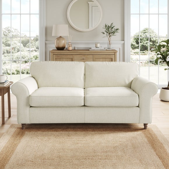 Flori Chunky Chenille 3 Seater Sofa - image 1