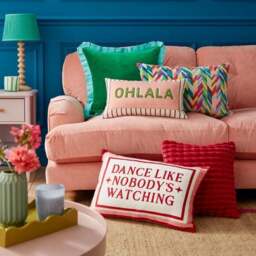 Dance Velvet Rectangle Cushion - thumbnail 5