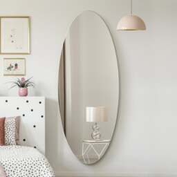 Ovale Frameless Oval Wall Mirror - thumbnail 1