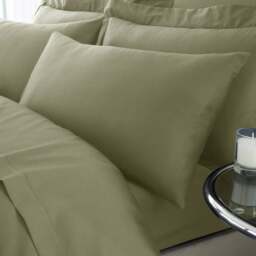 Hotel 230 Thread Count 100% Cotton Sateen Standard Pillowcase Pair