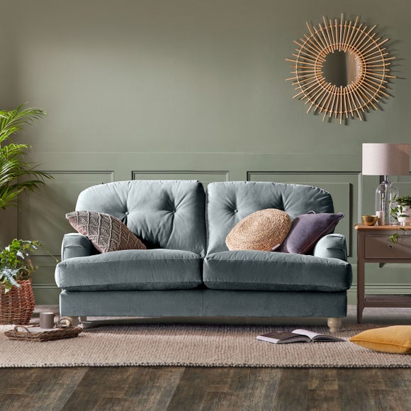 Martha Vintage Velvet 2 Seater Sofa - image 1