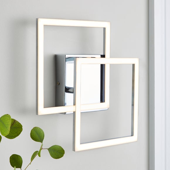 Bode LED Diamond Flush Ceiling and Wall Light - image 1
