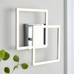 Bode LED Diamond Flush Ceiling and Wall Light - thumbnail 1