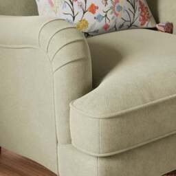 Beatrice II Soft Tonal Chenille Armchair - thumbnail 3