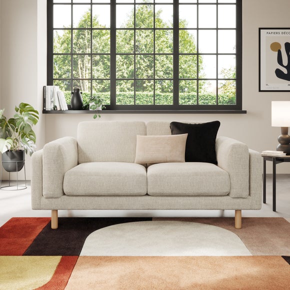Newton Chunky Tonal Weave 2 Seater Sofa - image 1