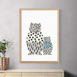 East End Prints Bear Print by Wonder and Rah - thumbnail 1