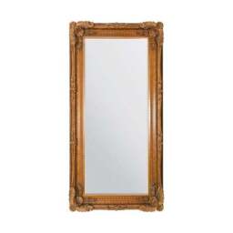 Carved Louis Rectangle Full Length Wall Mirror - thumbnail 3