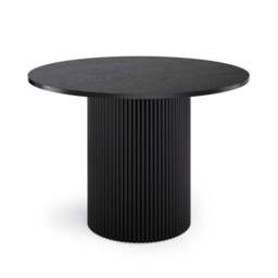 Amari 4 Seater Round Dining Table, Oak - thumbnail 5