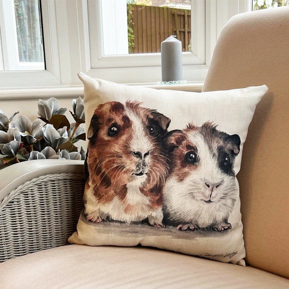 Daro Guinea Pigs Square Cushion - image 1