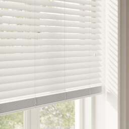 Made To Measure 50mm Slats Room Darkening White Venetian Blind - thumbnail 5