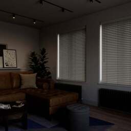 Made To Measure 50mm Slats Room Darkening White Venetian Blind - thumbnail 4