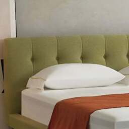 Tyron Bed Frame, Velvet - thumbnail 2