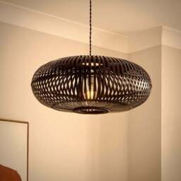 Abrielle Bamboo Easy Fit Pendant Shade - thumbnail 2