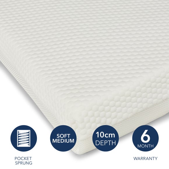 Ickle Bubba Premium Pocket Sprung Cot Mattress - image 1