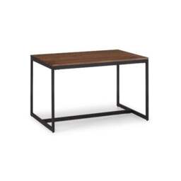 Tribeca 4 Seater Rectangular Dining Table with 4 Monroe Chairs, Brown - thumbnail 2