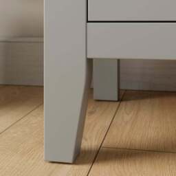 Lynton 2 Drawer Wide Bedside Table - thumbnail 5