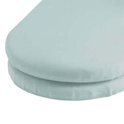 Pack of 2 Plain 100% Cotton Jersey Fitted Sheets - thumbnail 2