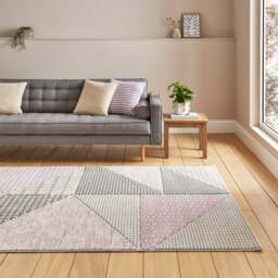 Catherine Lansfield Larsson Geo Rug - thumbnail 1