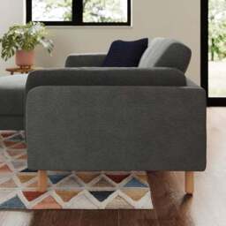 Newton Luxe Chenille Corner Chaise Sofa - thumbnail 2