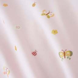 Butterfly Floral 100% Cotton Duvet Cover & Pillowcase Set - thumbnail 6