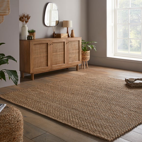 Chunky Jute Square Rug - image 1