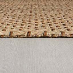 Chunky Jute Square Rug - thumbnail 4