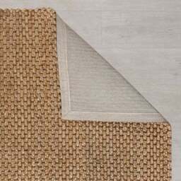Chunky Jute Square Rug - thumbnail 5