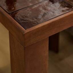 Lavina Glass Tiled Side Table - thumbnail 2