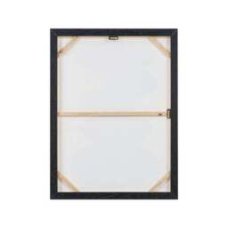 Black & Natural Stone Design Framed Canvas - thumbnail 5