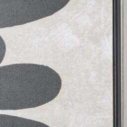 Black & Natural Stone Design Framed Canvas - thumbnail 3