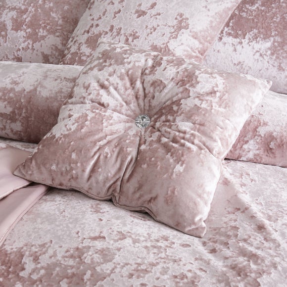 Catherine Lansfield Crushed Velvet Cushion - image 1