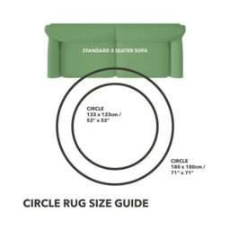 Soraya Traditional Round Rug - thumbnail 5