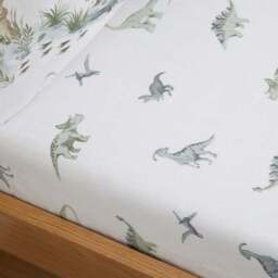 Set of 2 Roar and Explore 100% Cotton Fitted Sheets - thumbnail 2