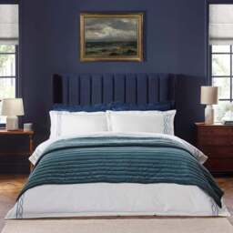 Dorma Coastal Embroidery 100% Cotton Duvet Cover & Pillowcase Set - thumbnail 6